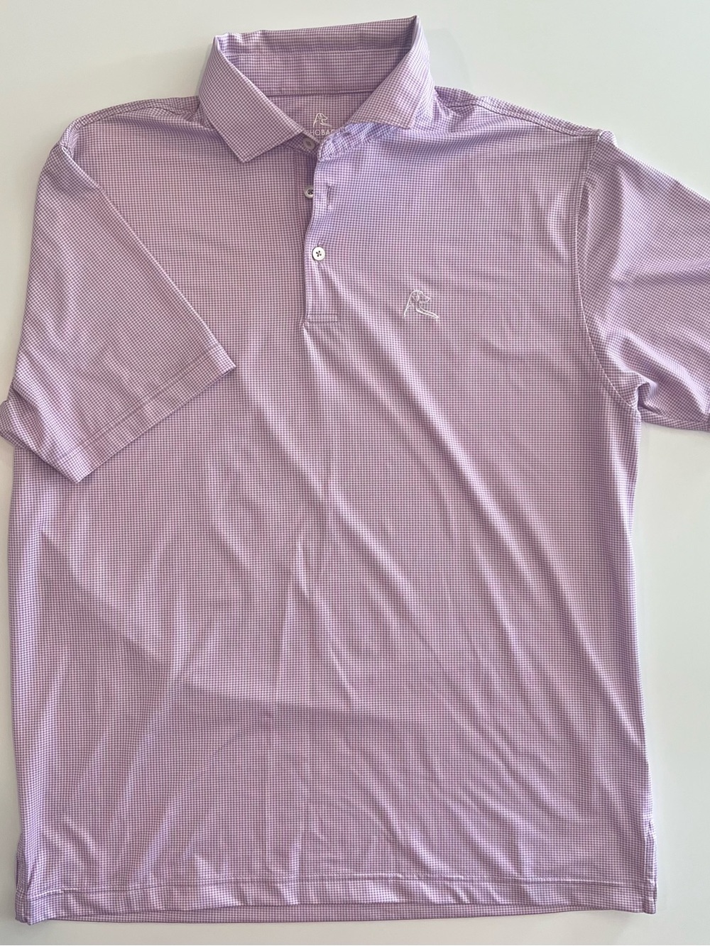Men's Rhoback Lavender Performance SS polo